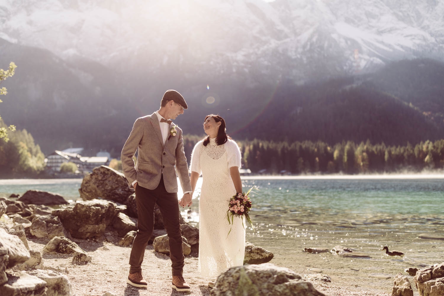 Elopement_Hochzeitsfotograf_Zugspitze_Eibsee_12