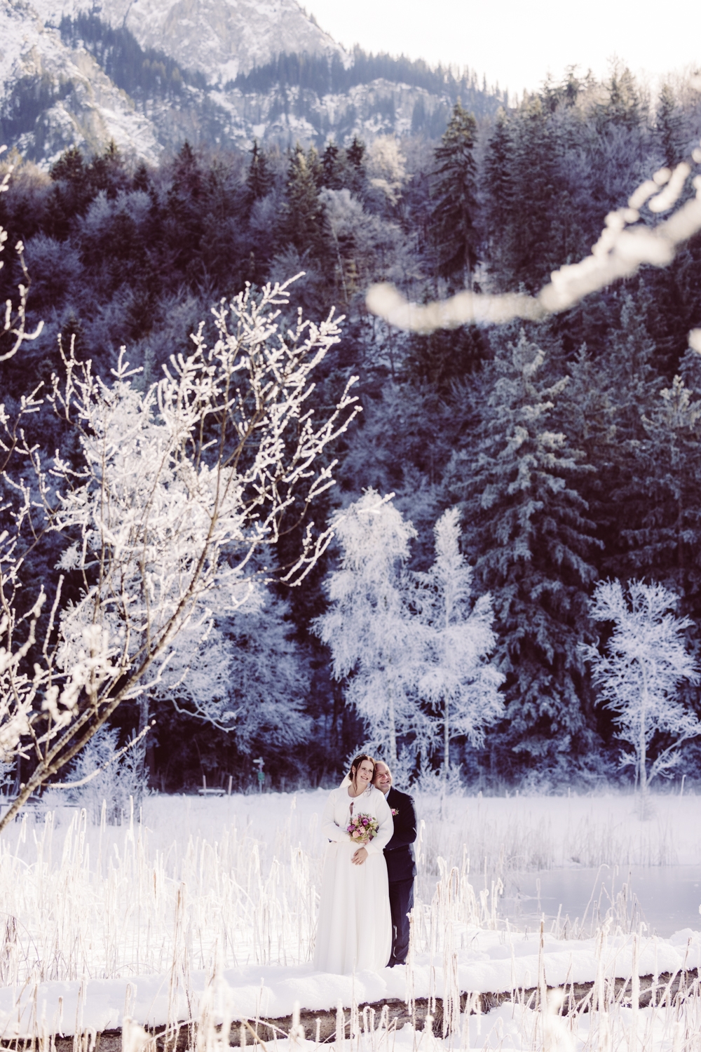 Fotografin_Intime_Winterhochzeit_Allgäu-56