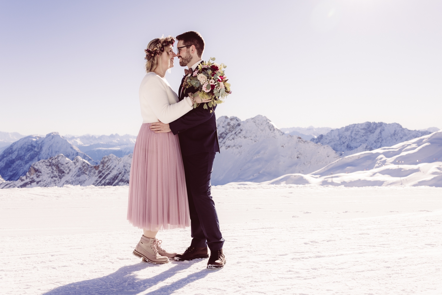 Hochzeitsfotografin-Skihochzeit-Zugspitze-Elopement-49