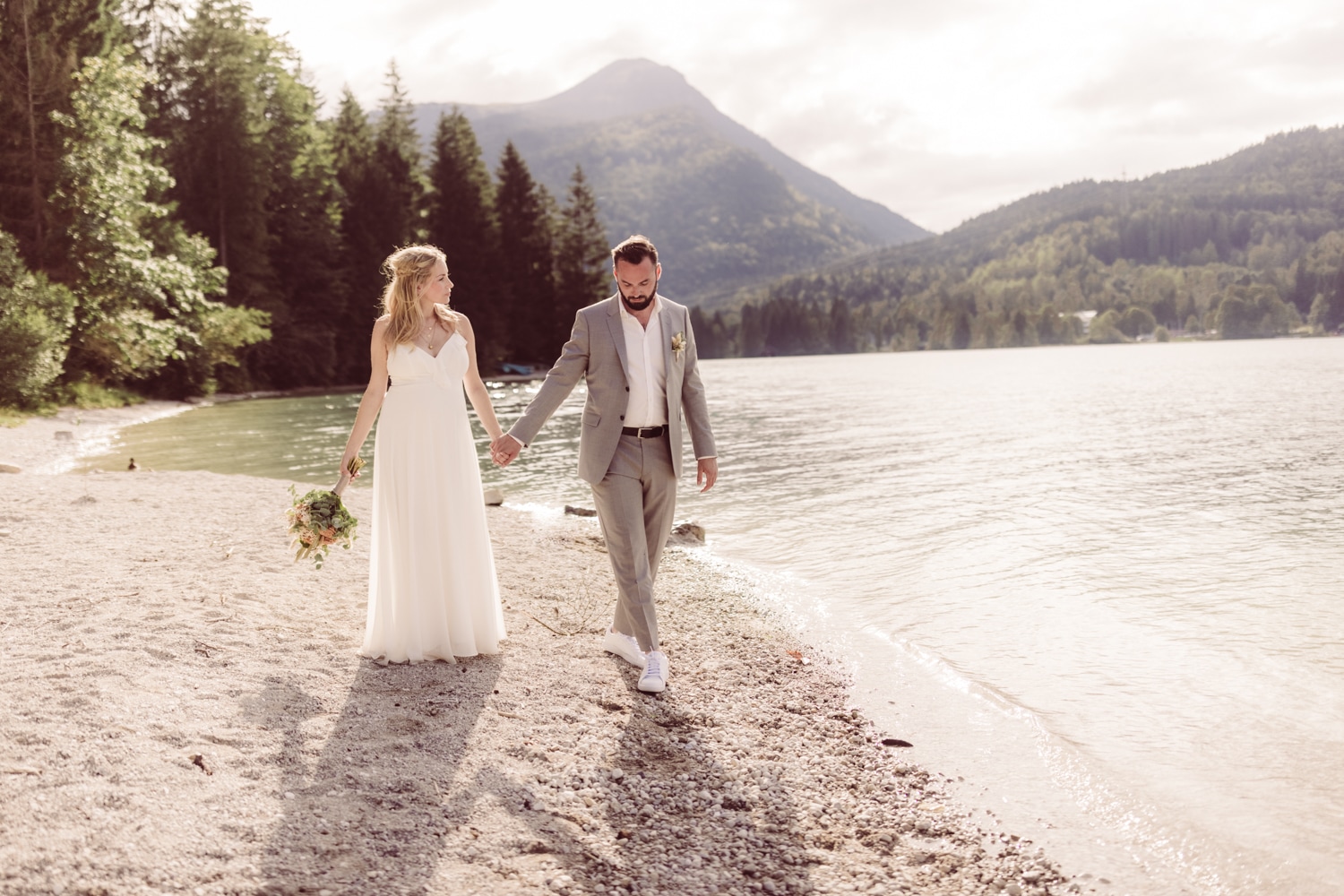 Elopement in den Ammergauer Alpen, auf dem H&uuml;ndle und am Walchensee