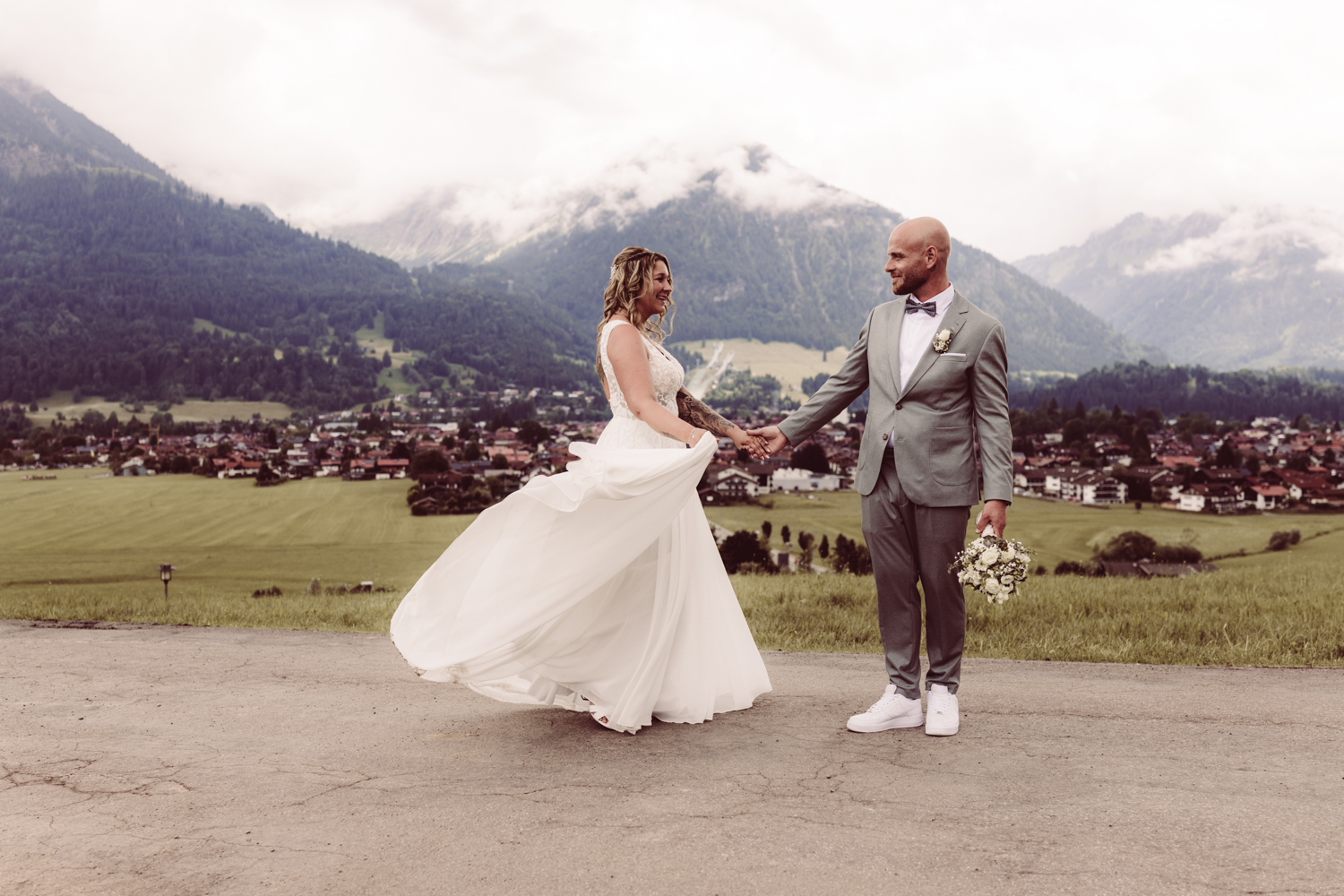 Hochzeitsfotografin Oberstdorf und Kleinwalsertal