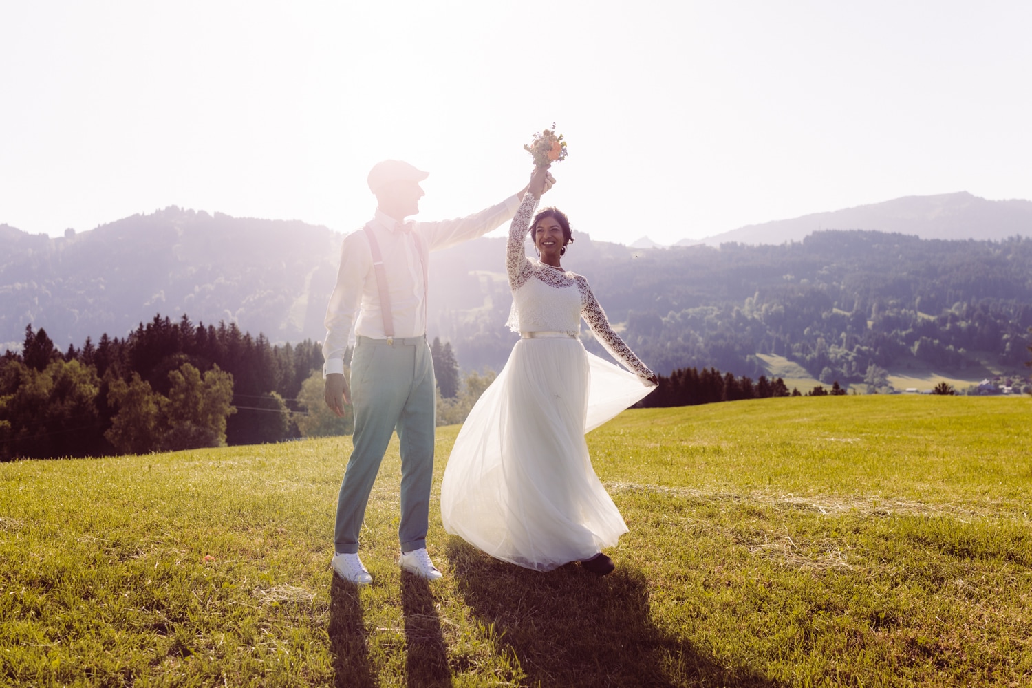 Hochzeit zu zweit in Ofterschwang und Immenstadt
