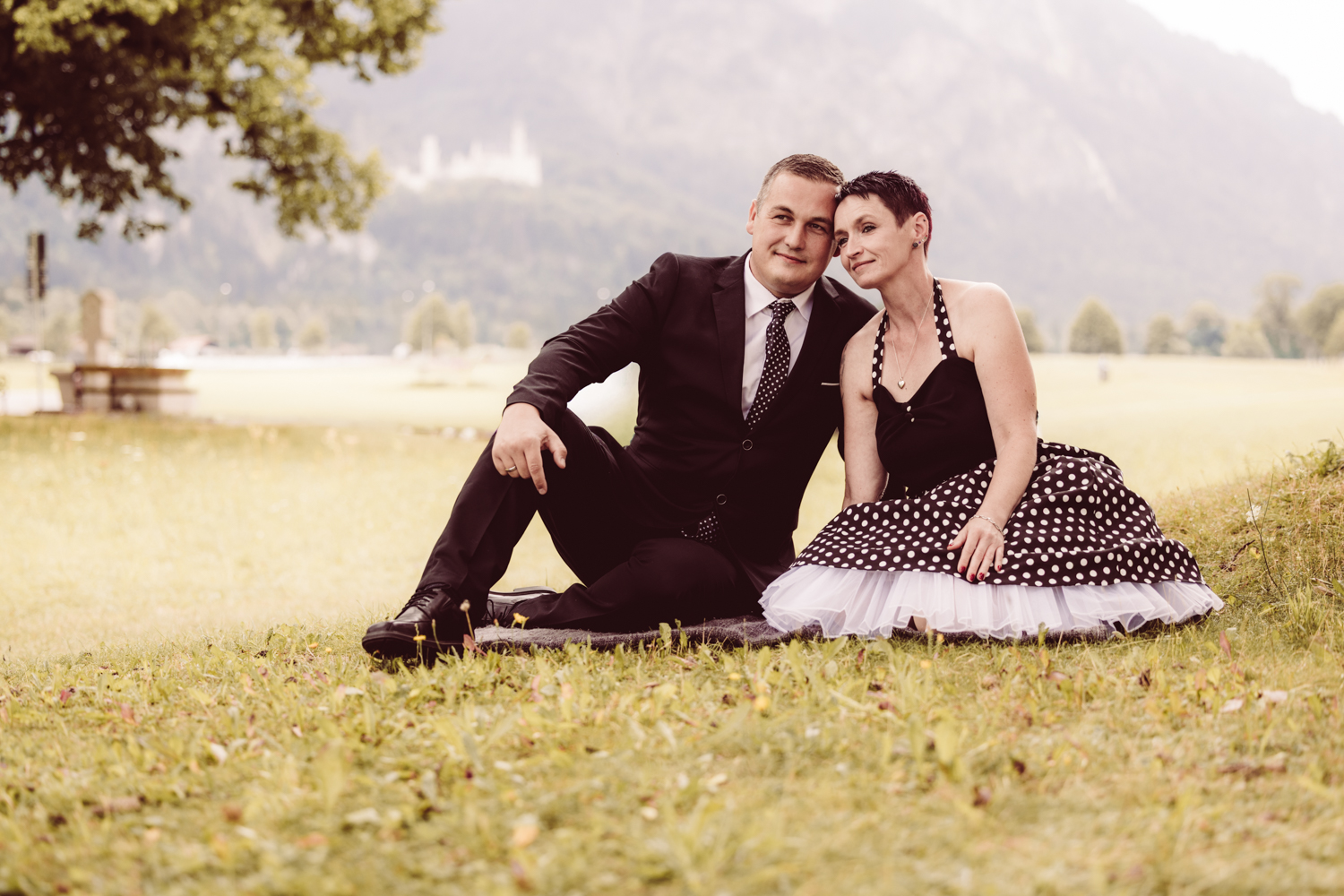 Heiraten zu zweit in Füssen: Alternative Hochzeit zu zweit, mit Kind