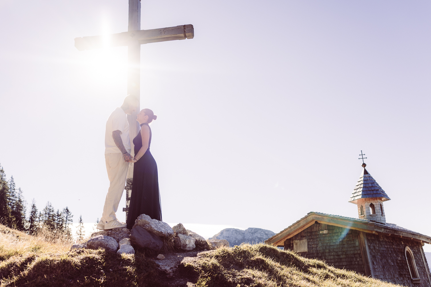 After Wedding Photoshoot in the Allg&auml;u Mountains