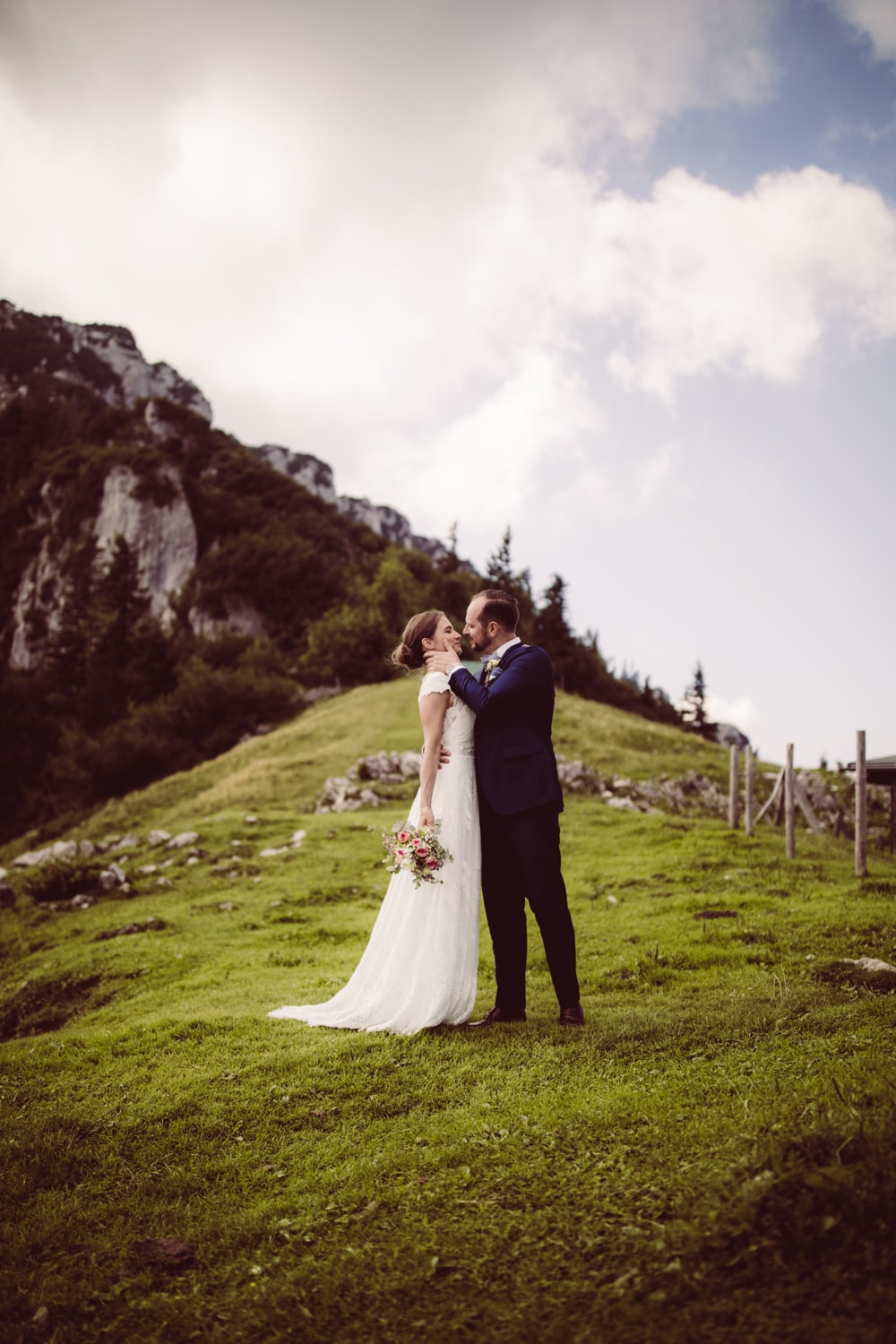 Hochzeitsfotograf Berghochzeit Aschau Kampenwand Sonnenalm 44