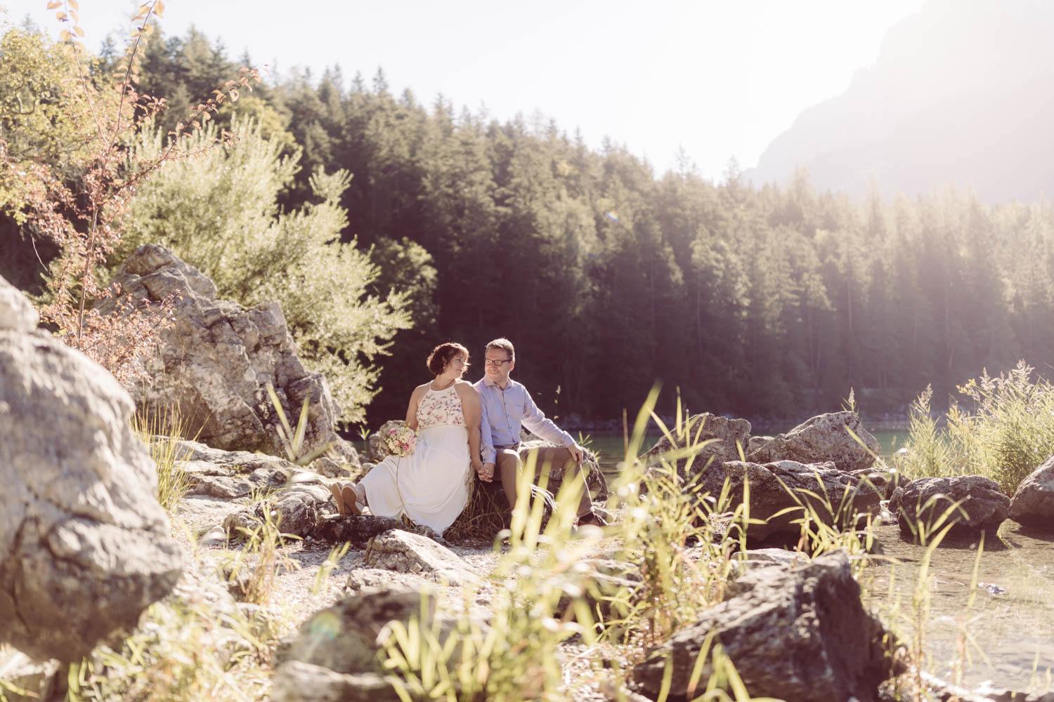 Brautpaarshooting Eibsee 1