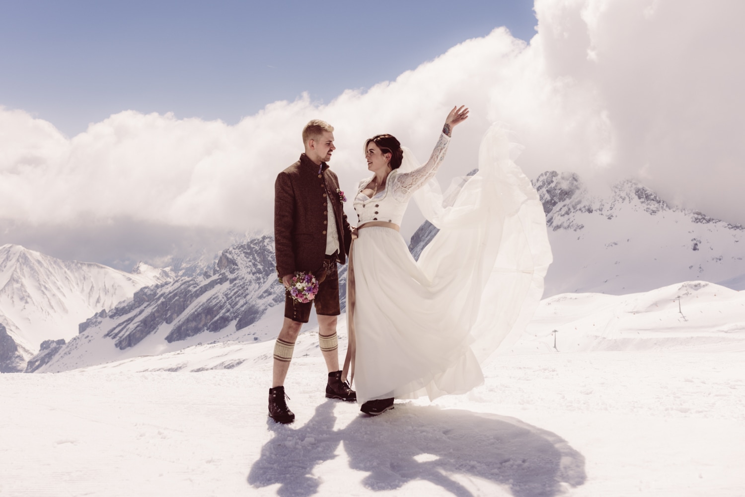 Heiraten zu zweit Zugspitze 3