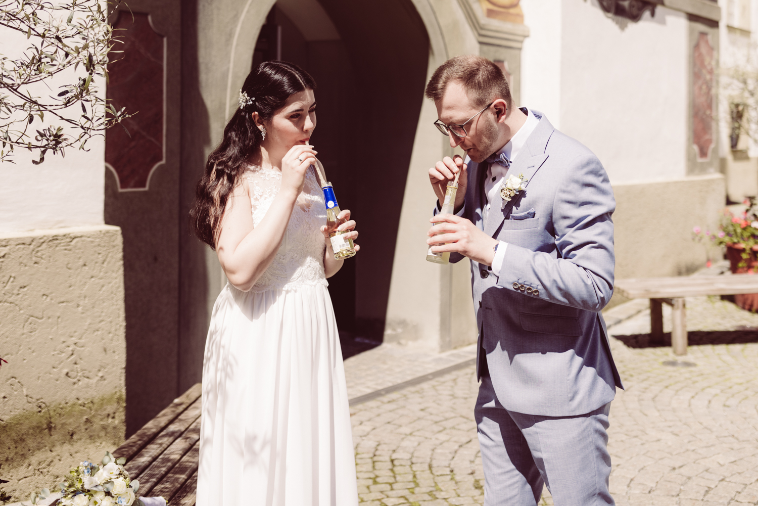 Stadt Elopement Allgäu Fotografin 41