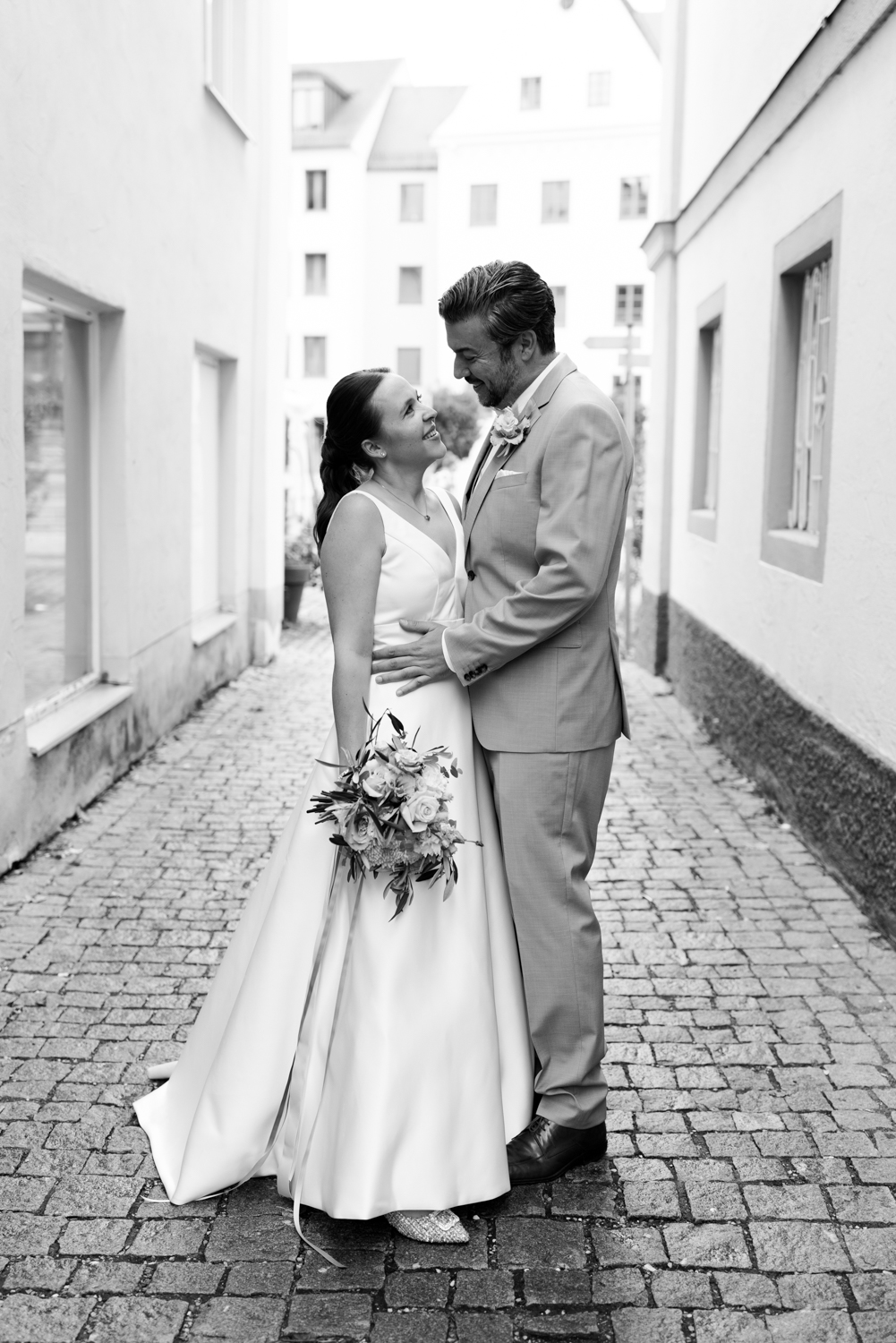 Stadt Elopement Allgäu Fotografin 47