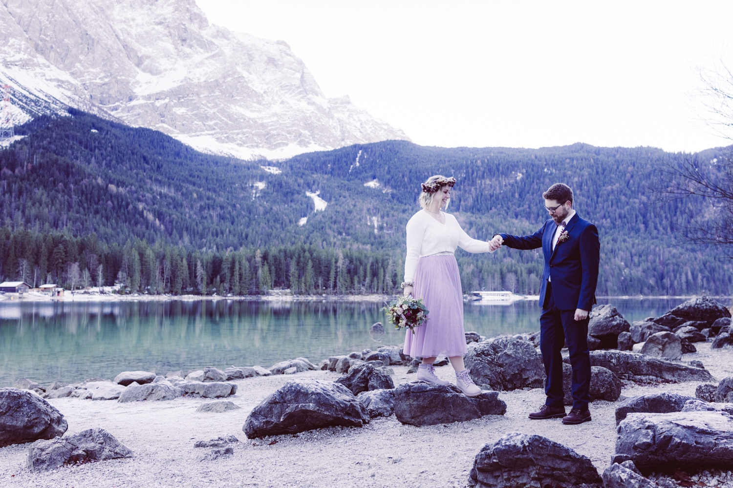 Hochzeitsfotografin-Skihochzeit-Zugspitze-Elopement-18
